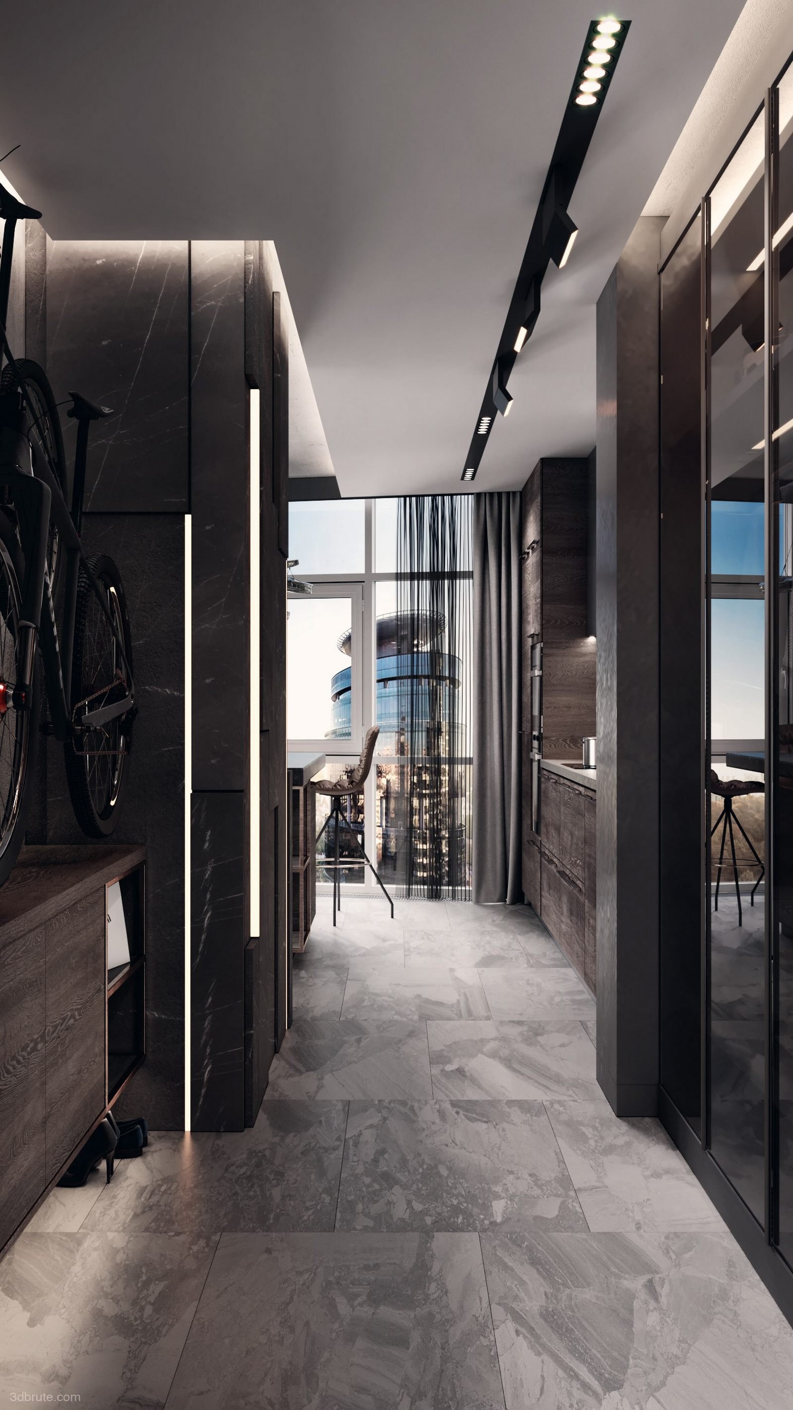 Nordic One-Bedroom Apartment