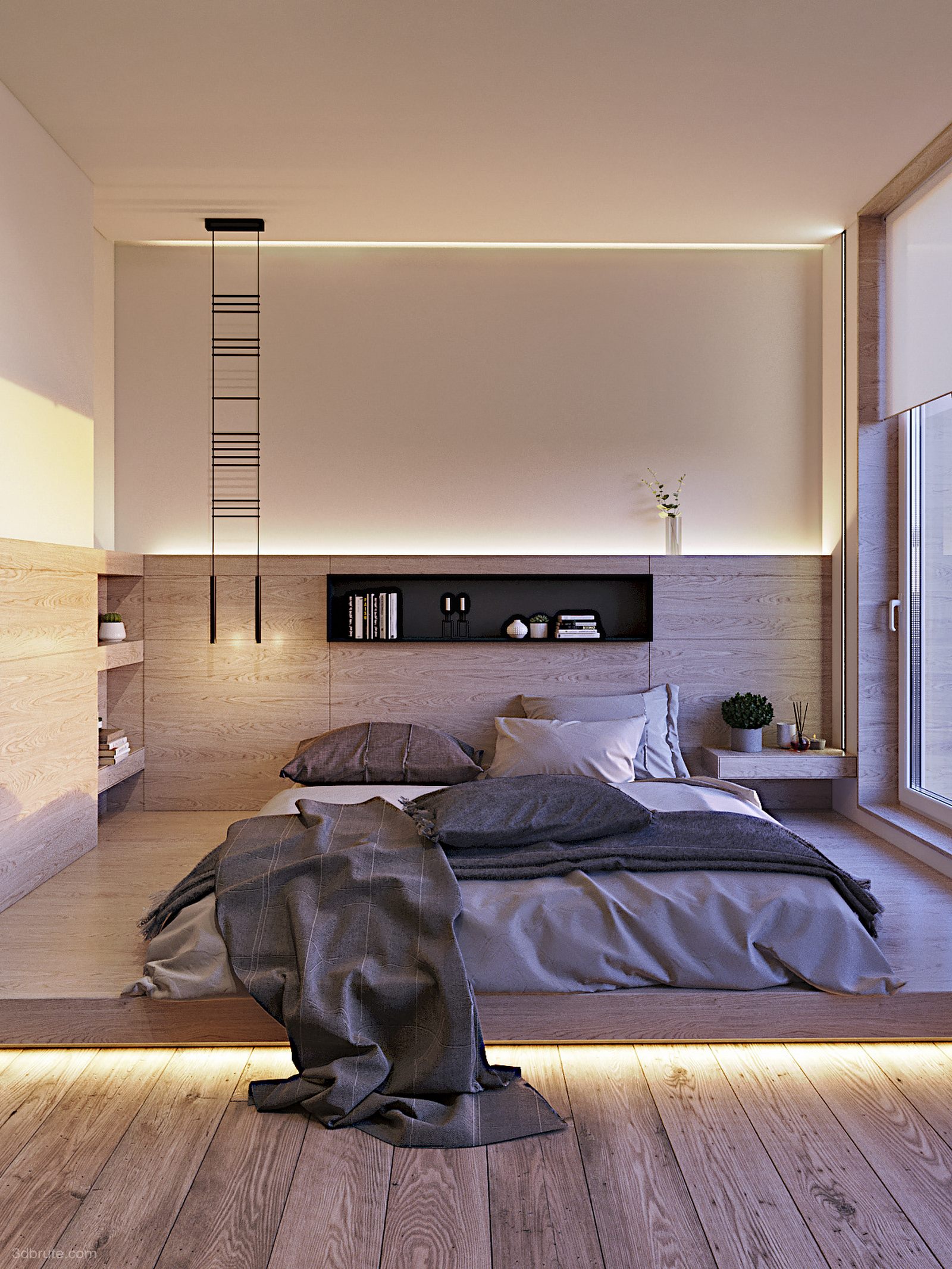 Northern Europe meets industrial elements-casual and exquisite living residence