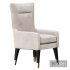 BARRETT WINGED OCCASIONAL CHAIR - Thumbnail 1