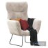 LEYA WINGBACK CHAIR - Thumbnail 2