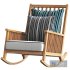 Rocking chair Gervasoni InOut - Thumbnail 3