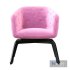 roche bobois quadrille rocking armchair - Thumbnail 1