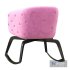 roche bobois quadrille rocking armchair - Thumbnail 5