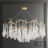 Luxurious Glass Water Droplets Chandelier - Thumbnail 1