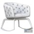 roche bobois quadrille rocking armchair - Thumbnail 6
