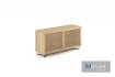 Contemporary Rattan Weave Sideboard – LS201 3D model - Thumbnail 8