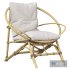 Armchair Pottery Barn Luling Rattan - Thumbnail 1