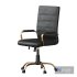 Black High Back Leather Chair - Thumbnail 4