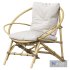 Armchair Pottery Barn Luling Rattan - Thumbnail 2
