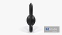 Coat Wall Hook – Black Metal - Thumbnail 2