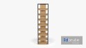 Ladder Wooden Shelf - Thumbnail 4
