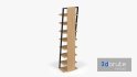 Ladder Wooden Shelf - Thumbnail 3