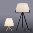 CB2 Ornado Polished Brass Table Lamps (2Model+2Material) - Thumbnail 1