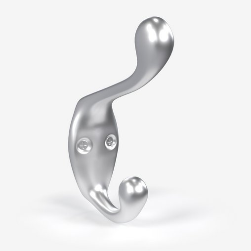 Coat Wall Hook – Silver