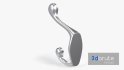 Coat Wall Hook – Silver - Thumbnail 4