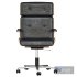 Black leather Giroflex Swivel office chair by Martin Stoll - Thumbnail 1
