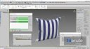 Blue & White Striped Pillow - Thumbnail 16