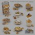 Realistic Low Poly Bread And Cookie Collection - Thumbnail 1