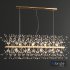 Crystal Linear Chandelier - Thumbnail 1