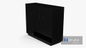 Black Wooden Cabinet - Thumbnail 5