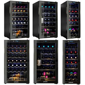 Wine Enthusiast MAX Compressor fridge set