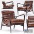 Mid Century Leather Armchair - Thumbnail 2