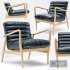 Mid Century Leather Armchair - Thumbnail 5