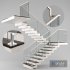 Modern interior stair 03 - Thumbnail 1