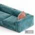 Modern Modular Corner Sofa 02 - Thumbnail 4