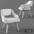 Cantori ADRIA Velvet chair 02 - Thumbnail 5