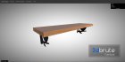 Wooden Wall Shelf with Bird Decoration - Thumbnail 21