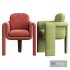 Floria Velvet Chair - Thumbnail 4