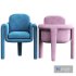 Floria Velvet Chair - Thumbnail 5