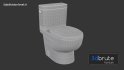 Classic White Toilet - Thumbnail 9