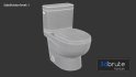 Classic White Toilet - Thumbnail 10