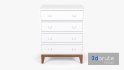 White Chest of Drawers - Thumbnail 2
