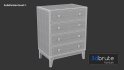 White Chest of Drawers - Thumbnail 9