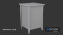 Wooden Bedside Table - Thumbnail 12