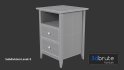 Wooden Bedside Table - Thumbnail 14