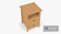 Wooden Bedside Table - Thumbnail 6