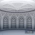 Ornamented Dome- LowPoly- PBR -Seamless Wall - Thumbnail 3