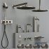 Gessi 316 collection bathroom faucet set (CESELLO-MECCANICA-INTRECCIO-TRAME) - Thumbnail 2