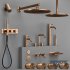 Gessi 316 collection bathroom faucet set (CESELLO-MECCANICA-INTRECCIO-TRAME) - Thumbnail 4