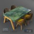 Modern Dining table - Thumbnail 1