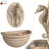 Seahorse Wall Fountain -Water Feature - Thumbnail 1