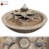 Lotus Flower Bowl Fountain - Thumbnail 1