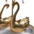 Fountain With Gilt Brass Swans And Weeping Willow - Thumbnail 3