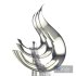 Swirl element stainless steel fountain - Thumbnail 3