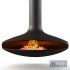 Suspended Rotating Fireplace Gyrofocus black - Thumbnail 3