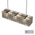 Adeline Crystal Rectangular Chandelier - Thumbnail 2